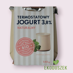 TERMOSTATOWY JOGURT NATURALNY 3,8% EKO 140 G