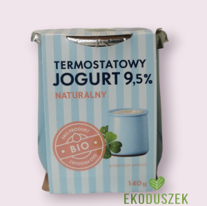 TERMOSTATOWY JOGURT NATURALNY 9,5% EKO 140 G