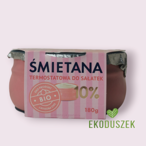 TERMOSTATOWY ŚMIETANA EKO 10% 180 G