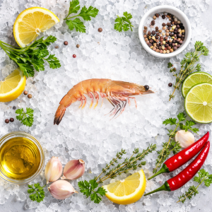 Holenderskie duże brązowe krewetki 1kg– naturalny smak Morza Północnego