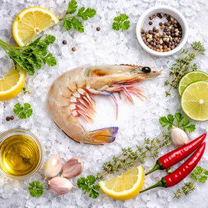 Dzikie krewetki królewskie z Australii - Spencer Gulf Western King Prawns