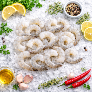 Krewetki Black Tiger 16–20 (obrane i oczyszczone)