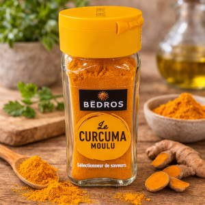 Kurkuma mielona 40 g Bedros – aromatyczna przyprawa o złocistym kolorze