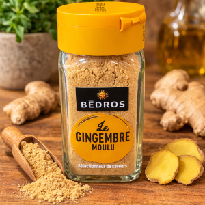 Imbir mielony 27 g Bedros – aromatyczna przyprawa o korzennym smaku