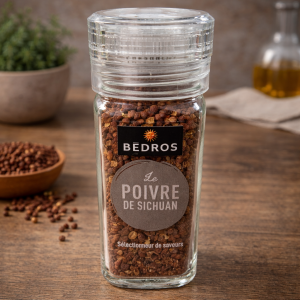 Pieprz syczuański z młynkiem 19 g Bedros – orientalna przyprawa o wyjątkowym aromacie