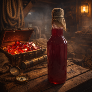 Syrop Kapitańska Malina - prosto z ładowni 500ml