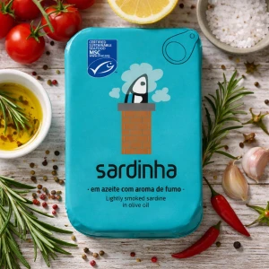 Portugalskie sardynki w oliwie z oliwek z nutą dymu MSC