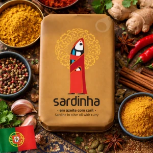 Portugalskie sardynki w oliwie z curry