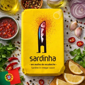 Portugalskie sardynki marynowane w occie