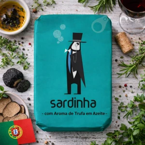 Portugalskie sardynki w oliwie z aromatem trufli