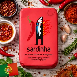 Portugalskie sardynki w pikantnej oliwie z chili