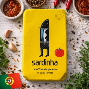 Portugalskie sardynki w pikantnym sosie pomidorowym